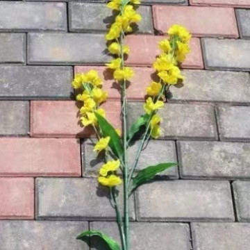 Umjetno cvijeće repice za velike vanjske pejzažne uređenje; pogodno za vjenčanja, uređenje hotela, korporativne darove, blagdane, trgovinske izložbe i rekvizite za fotografije