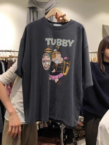 Ženski pamukasti T‑shirt s printom crtića, slobodan kroj, kratki rukavi, okrugli izrez, ljeto 2025