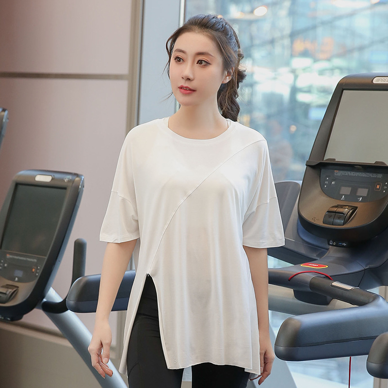 Ženska majica za jogu, plus veličina, prozračna, brzo se sušeći fitness top za trčanje i vježbanje, ljetni udoban kroj