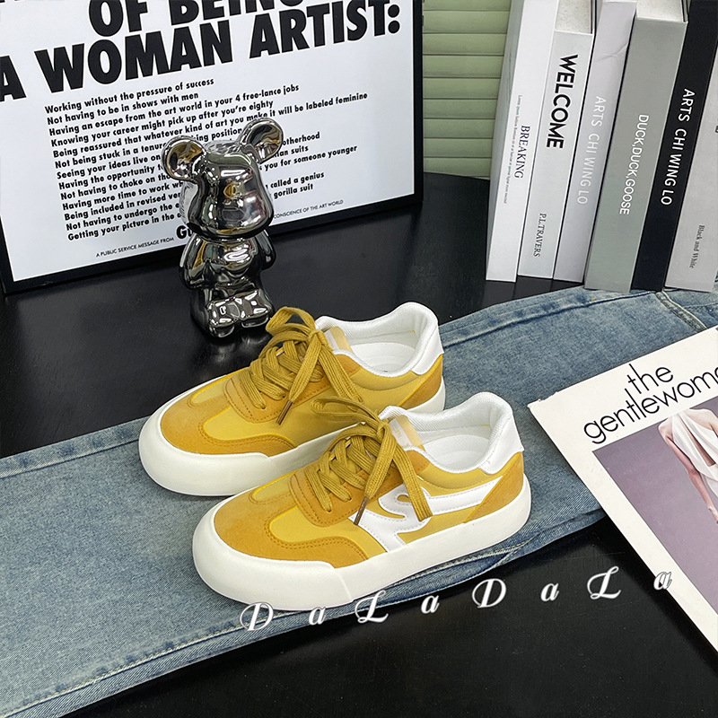 G1396 Ženske patike od platna s debelim potplatom, proljeće 2025, originalni dizajn, retro stil