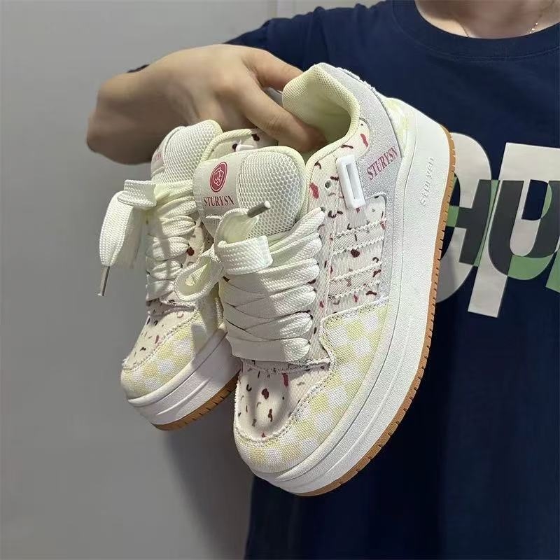 2025 nove studentske casual tenisice s blokovima boje, retro stil, korejska verzija, street style