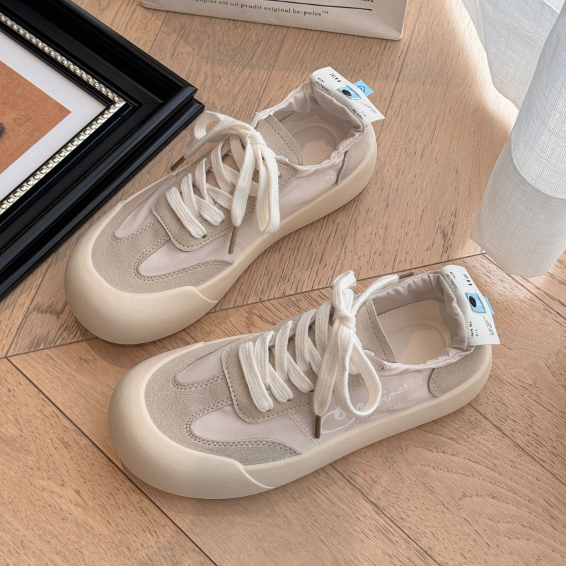 Női fehér hálós sneaker, légáteresztő, mindennapi viselet, koreai INS stílus, tavasz–nyár