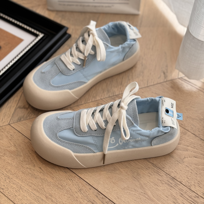 Női fehér hálós sneaker, légáteresztő, mindennapi viselet, koreai INS stílus, tavasz–nyár