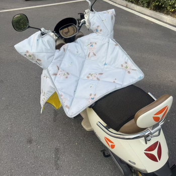 Dvostrano vodootporna deka otporna na vjetar za električna vozila – četiri godišnja doba, srednja debljina, topla zaštita za motocikle, tricikle i elektromobil s baterijom, univerzalno
