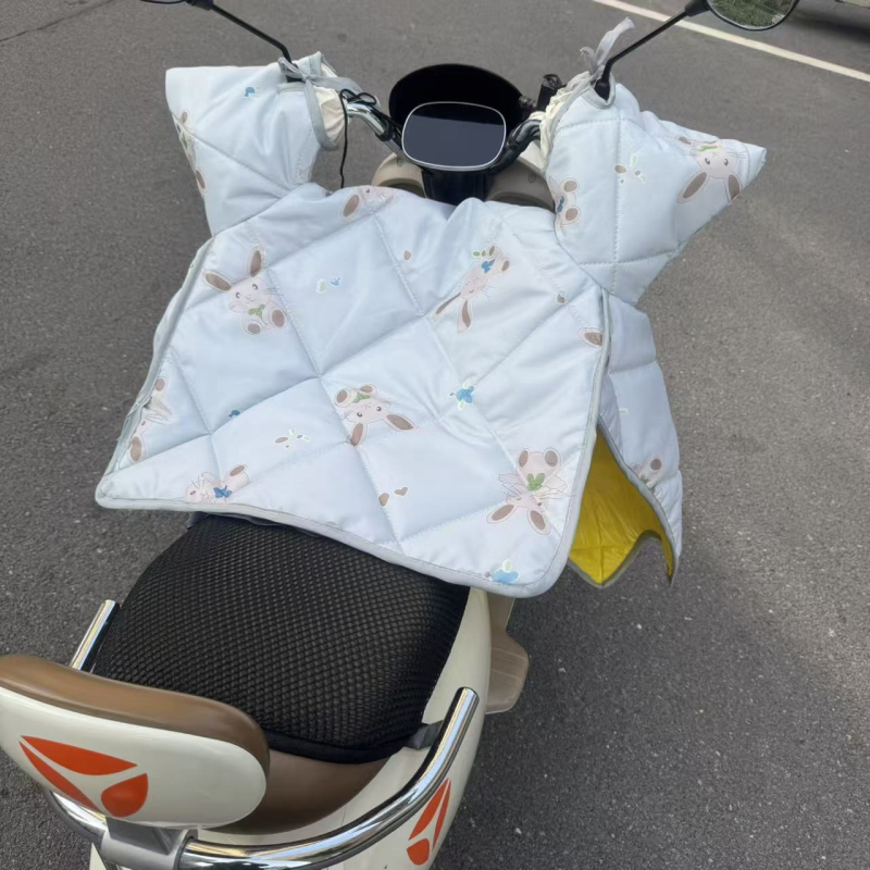 Dvostrano vodootporna deka otporna na vjetar za električna vozila – četiri godišnja doba, srednja debljina, topla zaštita za motocikle, tricikle i elektromobil s baterijom, univerzalno