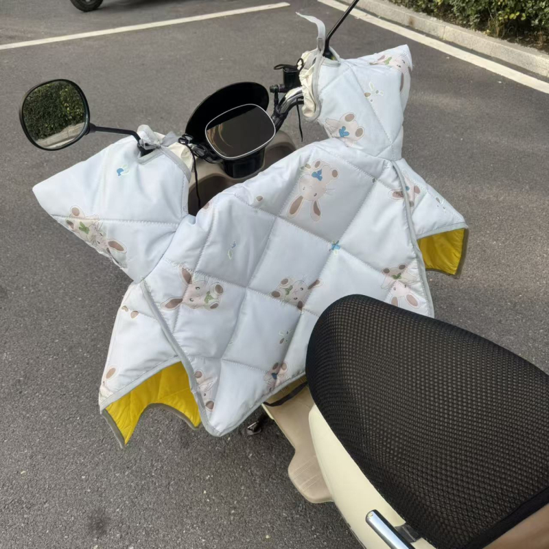 Dvostrano vodootporna deka otporna na vjetar za električna vozila – četiri godišnja doba, srednja debljina, topla zaštita za motocikle, tricikle i elektromobil s baterijom, univerzalno