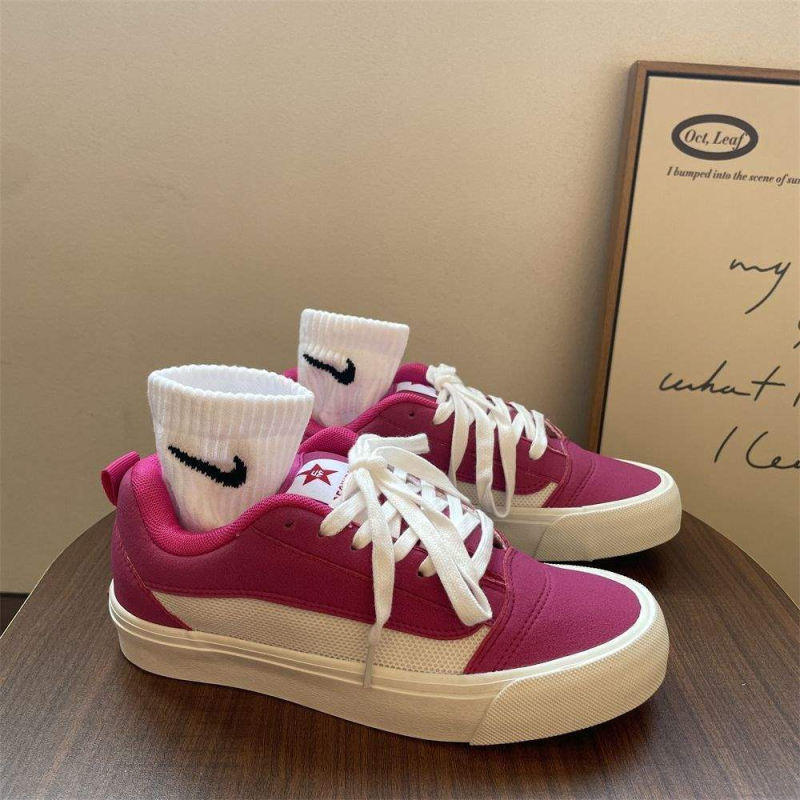 Fekete vászoncipők nőknek és férfiaknak, mindennapi casual sneakers, 2026 tavasz, stílus chunky bread skate