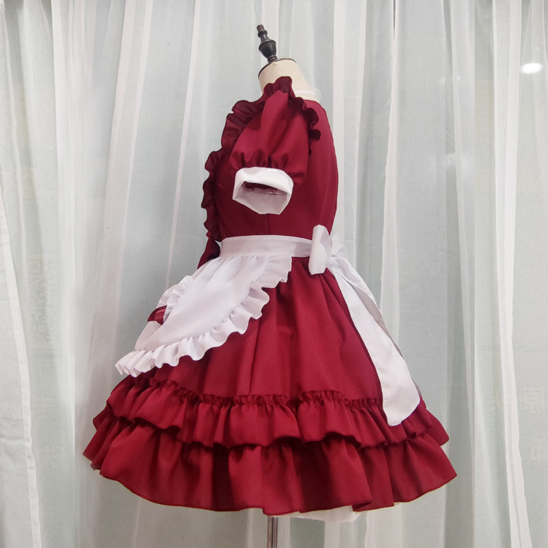 Japanski stil seksi haljina za sobaricu, Lolita stil, jednodijelna haljina