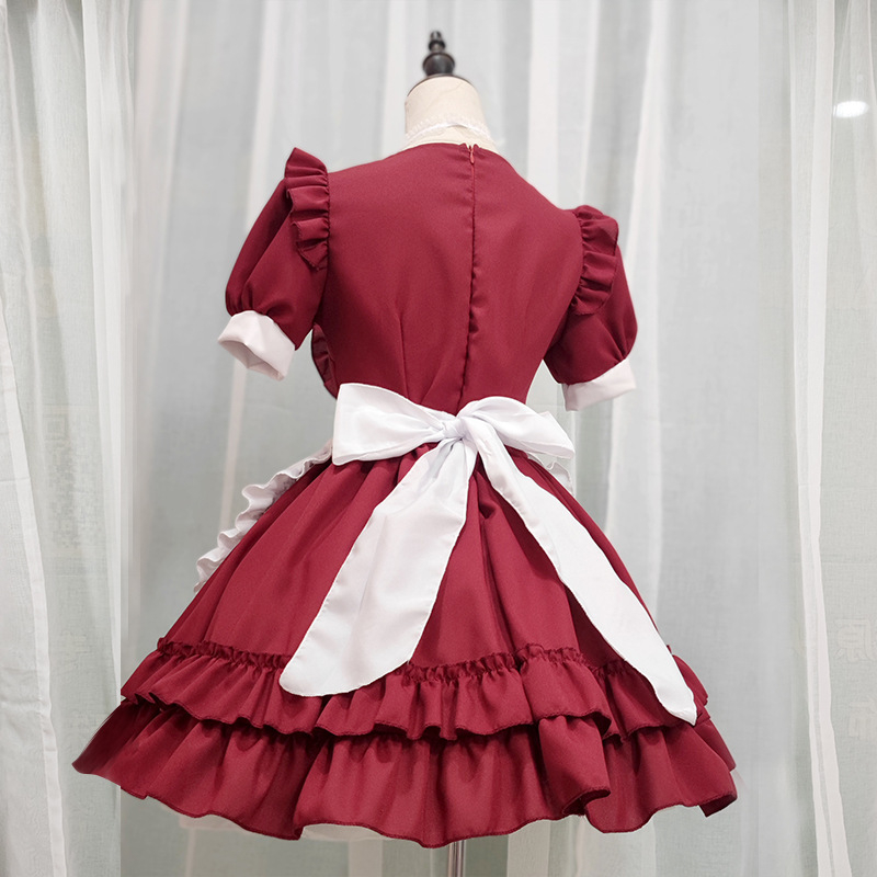 Japanski stil seksi haljina za sobaricu, Lolita stil, jednodijelna haljina