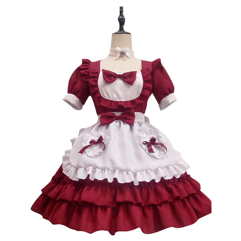 Japanski stil seksi haljina za sobaricu, Lolita stil, jednodijelna haljina