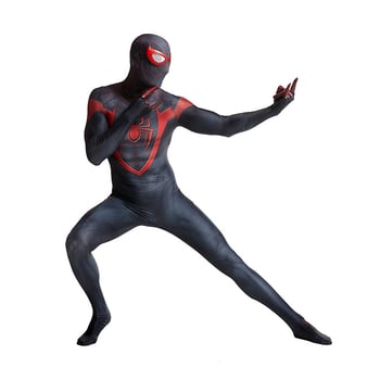 Miles Morales Spider-Man cosplay bodi od Lycra, za Halloween