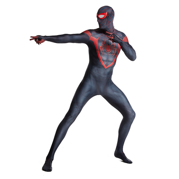 Miles Morales Spider-Man cosplay bodi od Lycra, za Halloween
