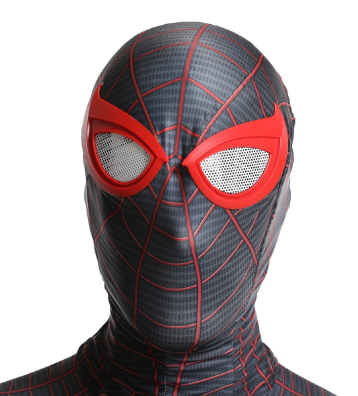 Miles Morales Spider-Man cosplay bodi od Lycra, za Halloween