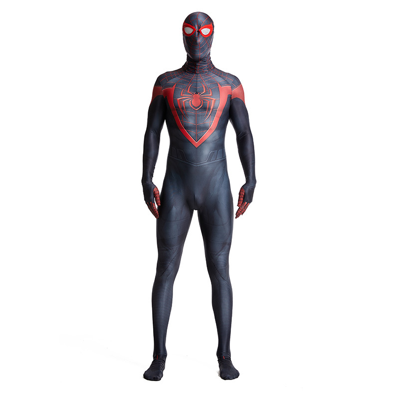 Miles Morales Spider-Man cosplay bodi od Lycra, za Halloween