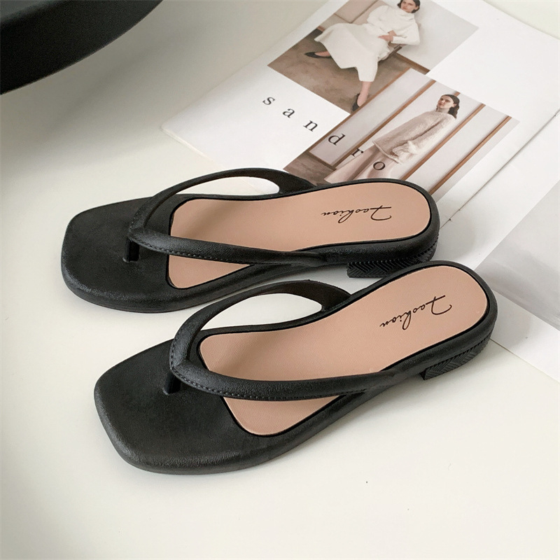 Charming Shark Női nyári flip-flop, lapos talppal, kényelmes beltéri és kültéri használatra