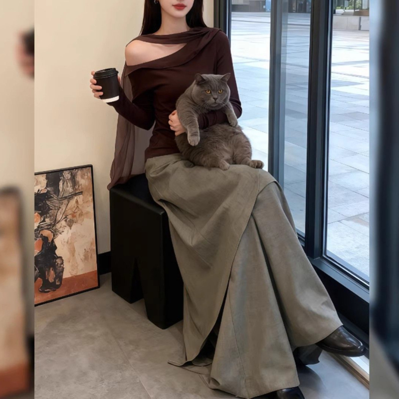 Elegantni ženski kostim s hlačama za jesen, dvodijelni set, 2025 kolekcija
