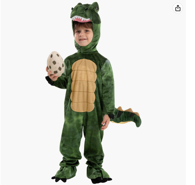 Corduroy dječji kostim dinosaura za Halloween, cosplay Tyrannosaurus Rex