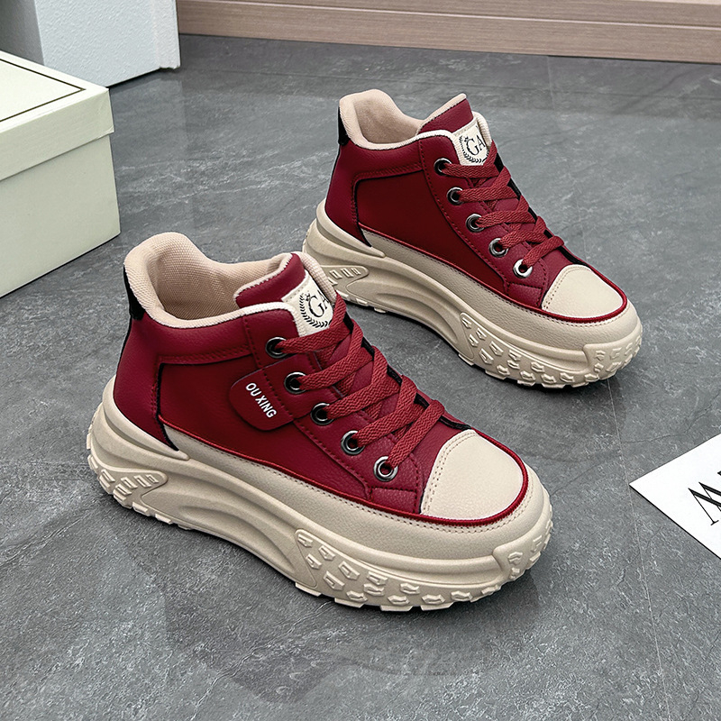 Korejska verzija 2025. jesen – ženske dad sneakers za trčanje i svakodnevnu upotrebu, s debelim potplatom HY908