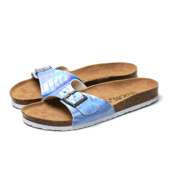 Ženske sandale s korkom, ljeto, casual obuća za plažu, šarene