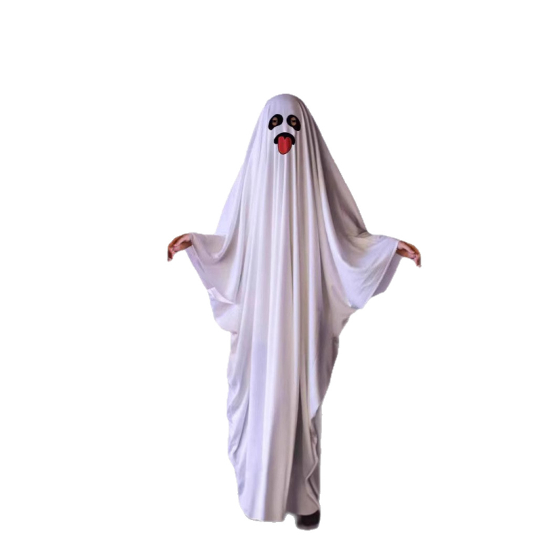 Bijeli duh – Halloween kostim za cosplay i maškare, ogrtač – za djecu i odrasle