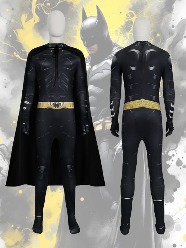 Batman cosplay kostim za Halloween – cijeli kostim s kapuljom, unisex