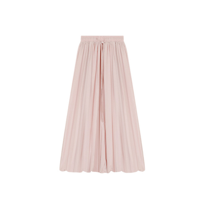 Dvije dijelni set: duga balon suknja za žene, vitka silueta, jesenski stil