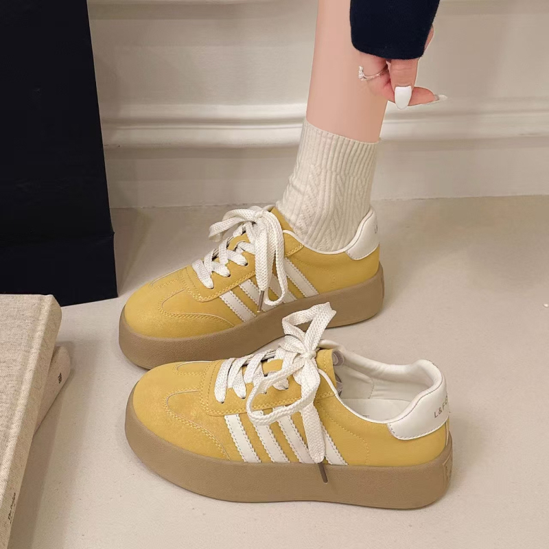 Ženske tenisice za trening s platformom i debelim đonom, proljeće 2026 – svakodnevne casual sportske tenisice s povećanjem visine