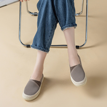 Ženske slip-on tenisice s prozračnom mrežom, casual stil, ribarske cipele
