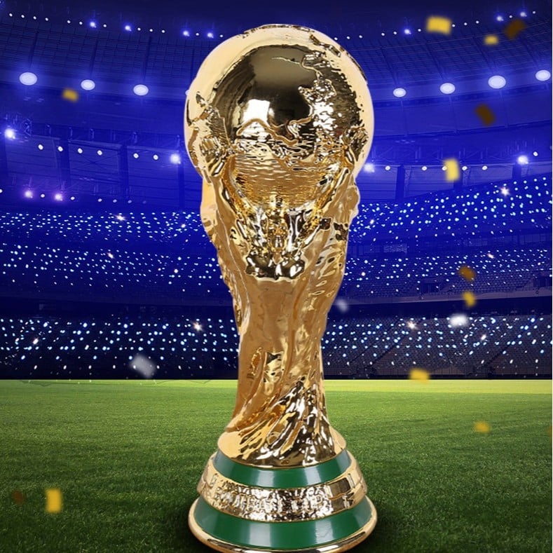 27 cm plastová trofej pre Pohár severnej Ameriky vo futbale 2026 – pamätné ocenenie a dekoratívna výstavná trofej