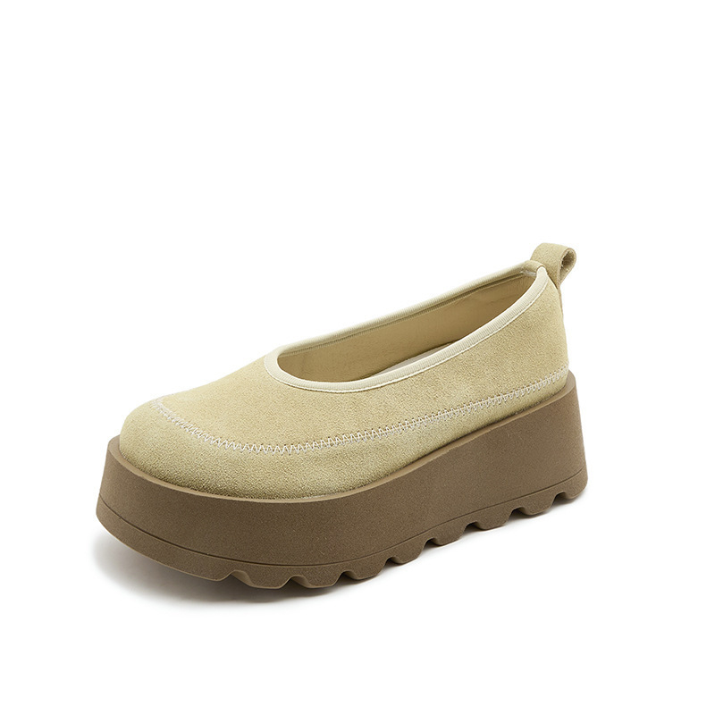 Ženske tenisice s debelim potplatom i unutarnjim podizanjem visine, retro dad shoes stil, sportske casual tenisice za proljeće 2025