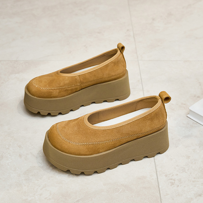 Ženske tenisice s debelim potplatom i unutarnjim podizanjem visine, retro dad shoes stil, sportske casual tenisice za proljeće 2025