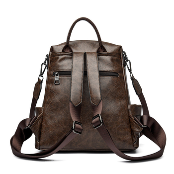 Retro ženski ruksak velike kapacitete, crossbody, minimalistički dizajn, za poslovnu i svakodnevnu upotrebu 2025