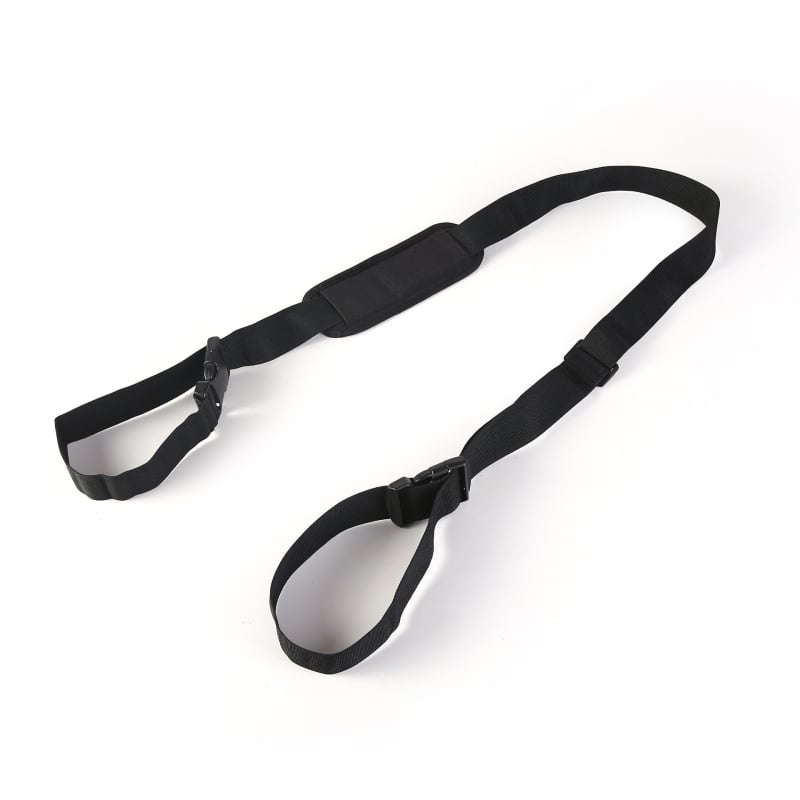 Curea de umăr reglabilă pentru depozitarea scaunului de plajă și curea de umăr pentru bicicletă pliabilă, accesoriu negru pentru curea de umăr la trotină