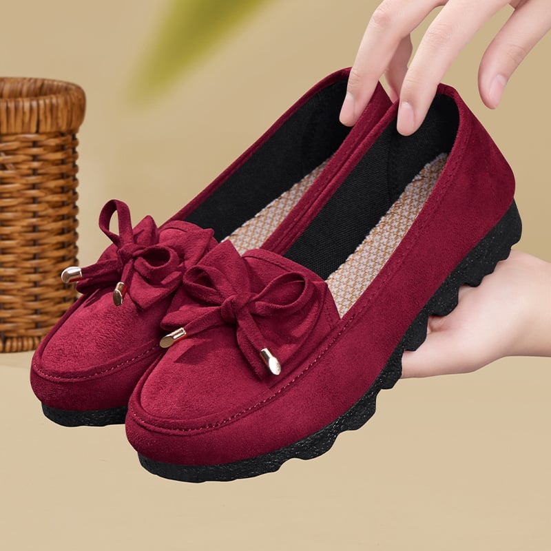 Ženske platnene loaferice u Pekin stilu, niski profil, protuklizna mekana potplata, udobne za posao