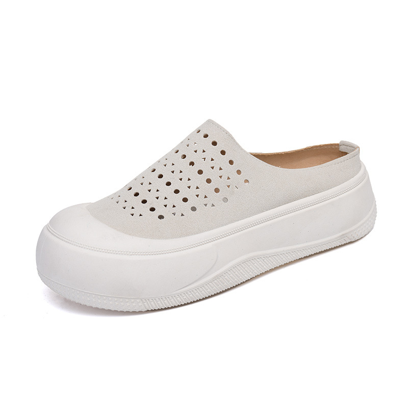 Ženske mrežaste slip-on tenisice s debelim đonom, prozračne, udobne, ljetni casual, korejski stil