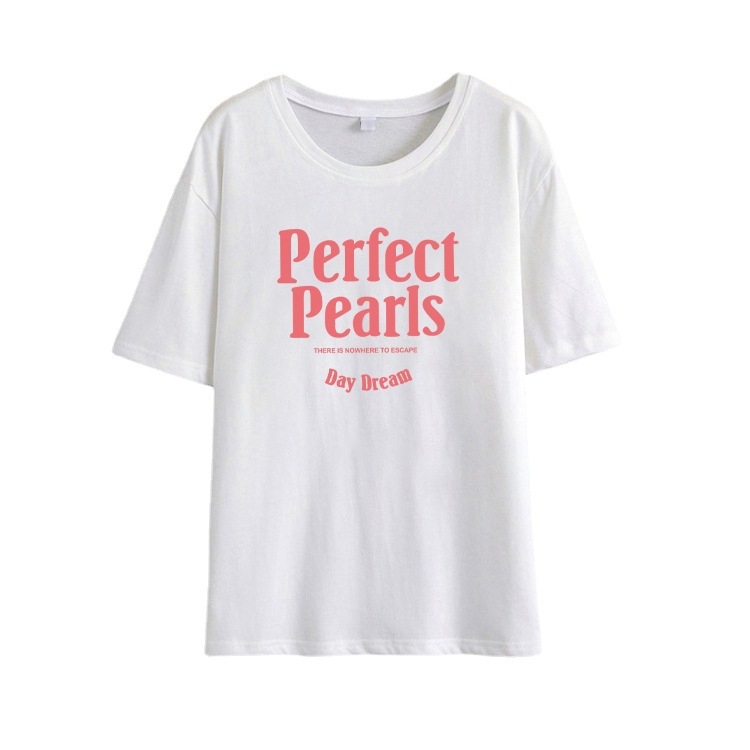Ljetni ženski T‑shirt s Harajuku stilom, kratkih rukava, udoban slobodan kroj, Korejskog dizajna.