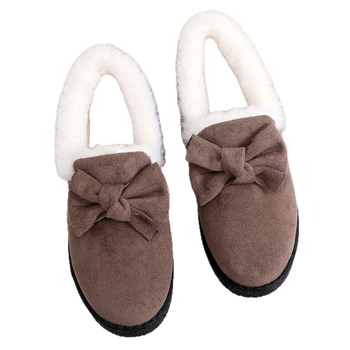 Pantofi de damă din bumbac, în stil Beijing vechi, cu căptușeală fleece, calzi și groși, botine de zăpadă cu funda