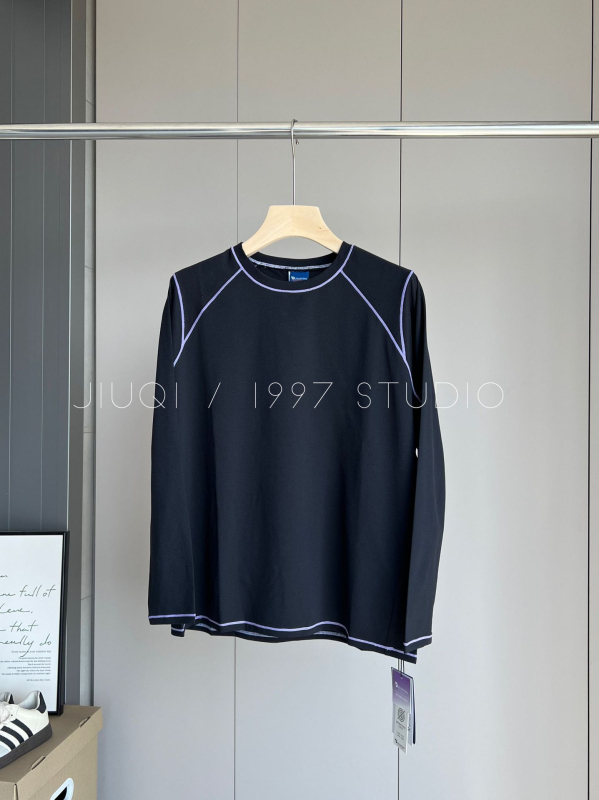 Ženski sportski T-shirt s dugim rukavima za planinske aktivnosti – brzo sušenje, antibakterijski, prozračan, okrugli izrez, udoban kroj