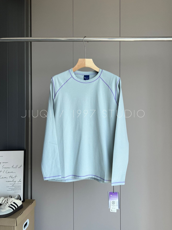 Ženski sportski T-shirt s dugim rukavima za planinske aktivnosti – brzo sušenje, antibakterijski, prozračan, okrugli izrez, udoban kroj