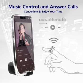 Telecomandă Bluetooth pentru mouse, control al paginilor PPT și a videoclipurilor TikTok, compatibilă cu PC, telefon și tabletă