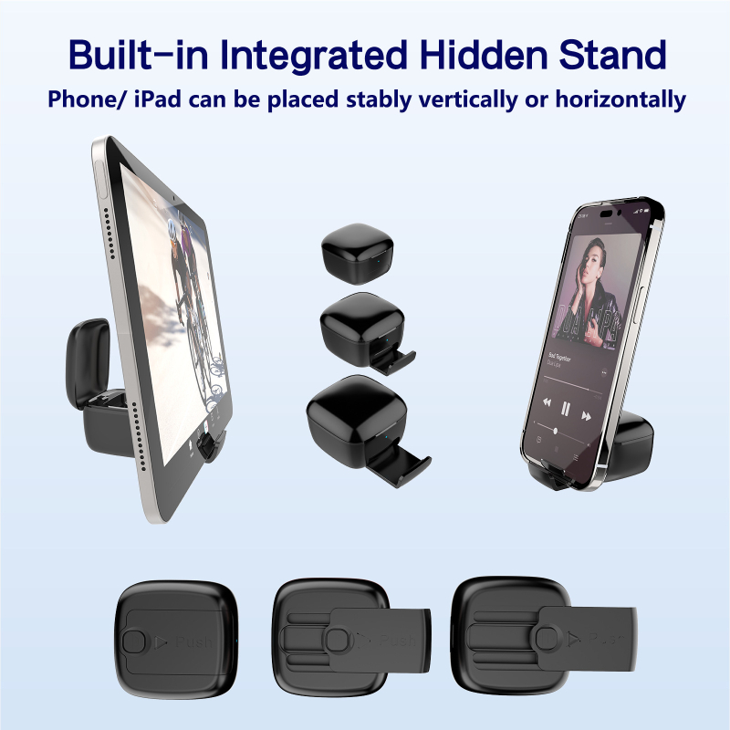 Telecomandă Bluetooth pentru mouse, control al paginilor PPT și a videoclipurilor TikTok, compatibilă cu PC, telefon și tabletă