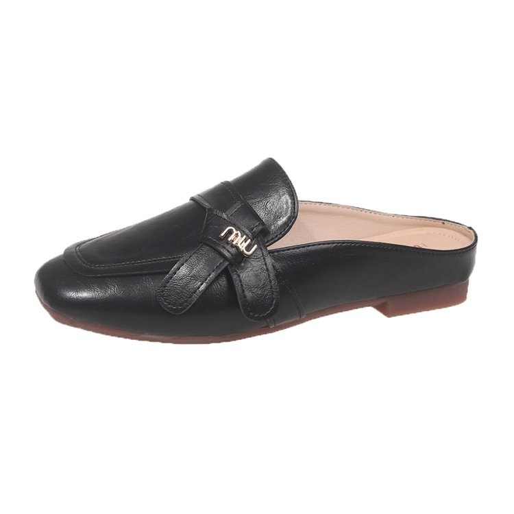 Ženske retro casual slip-on tenisice, proljeće-ljeto 2025, zatvoren prst, PU gornji dio, gumena potplat, prozračne