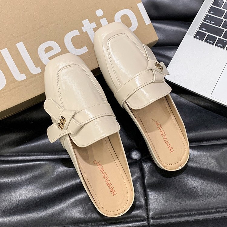 Ženske retro casual slip-on tenisice, proljeće-ljeto 2025, zatvoren prst, PU gornji dio, gumena potplat, prozračne
