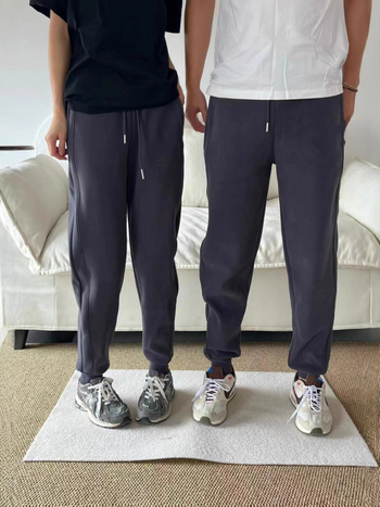 Druga generacija hlača otpornih na vjetar s flis materijalom, opuštenog kroja, unisex, zimske, jednobojne