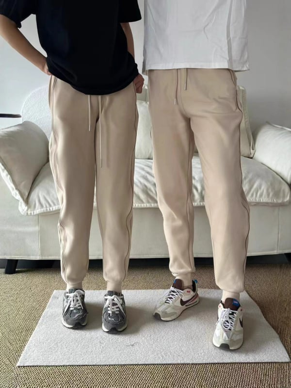 Druga generacija hlača otpornih na vjetar s flis materijalom, opuštenog kroja, unisex, zimske, jednobojne