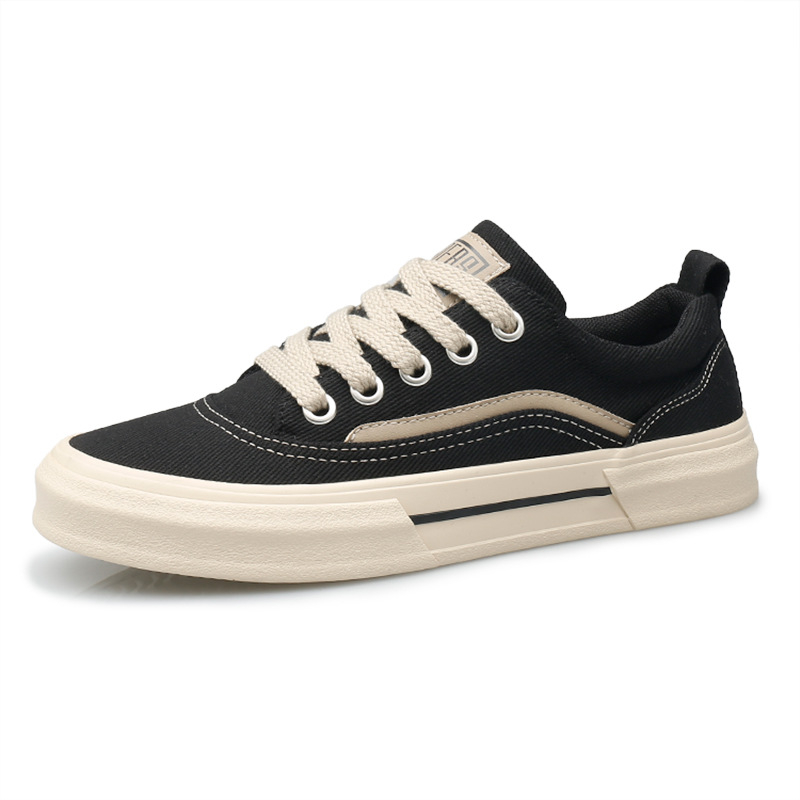 Muške tenisice Flash Step 25823 od platna – udobne casual tenisice s mekanom potplatom, za proljeće i jesen, hip-hop stil