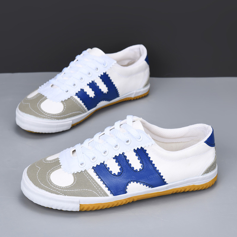 Pantofi de volei pentru bărbați – adidași din pânză, talpă din piele de vacă, respirabili, pentru antrenament, alergare și purtare casual