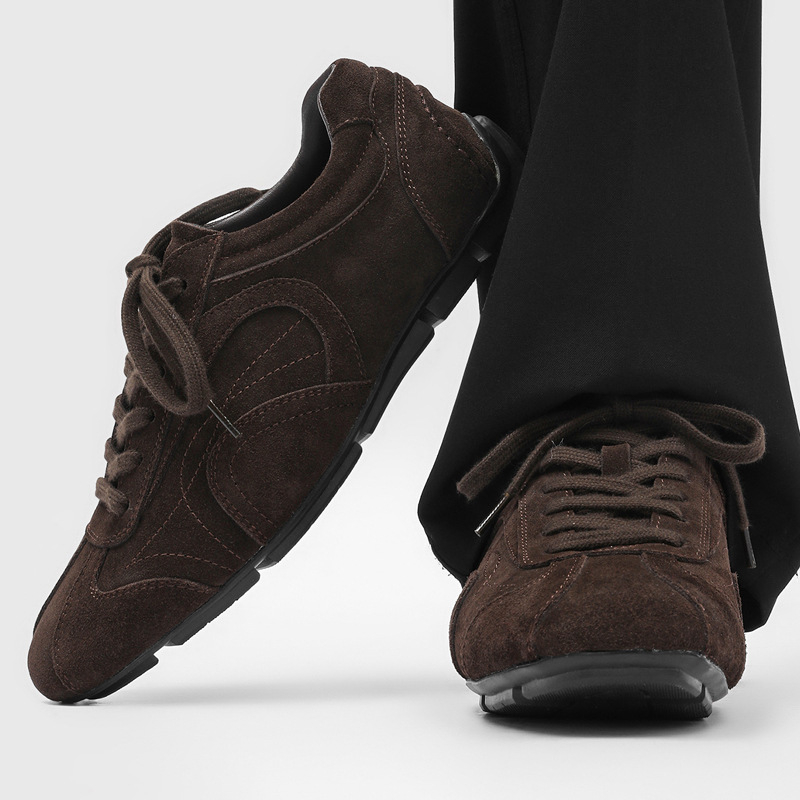 Agande muške tenisice za trening, minimalistički retro stil, udobne casual tenisice s mekanom potplatom 25101-J