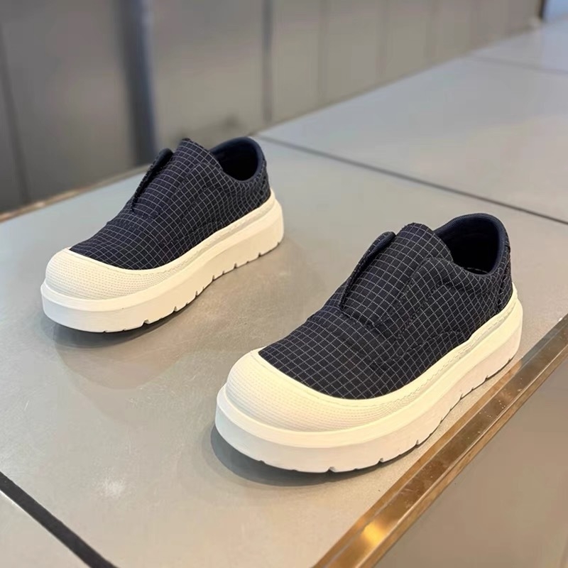 Muške slip-on tenisice s debelim potplatom, platneni gornji dio, udobne svakodnevne sportske cipele u korejskom stilu