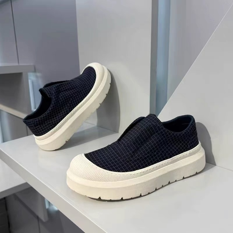 Muške slip-on tenisice s debelim potplatom, platneni gornji dio, udobne svakodnevne sportske cipele u korejskom stilu